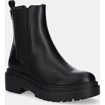 Dámská zimní obuv Boty s gumou Guess LEANNA FLTLNA.FAL10.BLACK černá 99X, EUR 38
