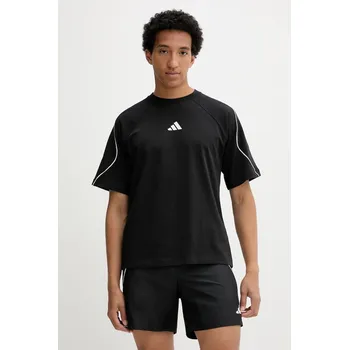 Bavlněné tričko adidas Stadium JN1824 černá 99X, vel. M