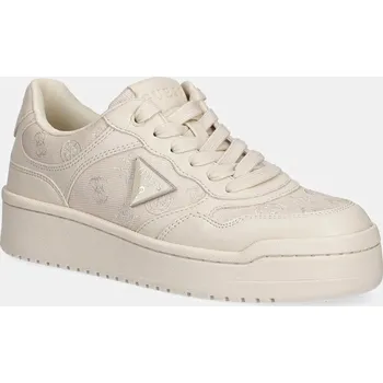 Dámské tenisky Tenisky Guess MIRAM7 dámské, béžová barva, FLTMR7 FAL12 FLTMR7.FAL12.SAND 08X, EUR 41