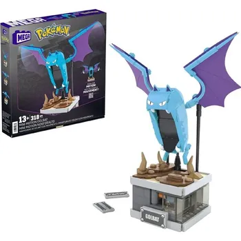 Figurka Mattel MEGA POKÉMON MINI POHYBLIVÁ GOLBAT Vícebarevná