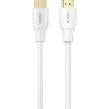 Video kabel Kabel HDMI 4K 60Hz 1m Bílý UNITEK