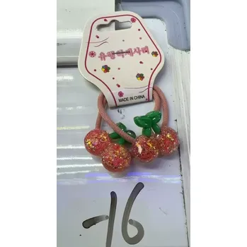 Gumička do vlasů třešeň 2 ks - mix variant či barev