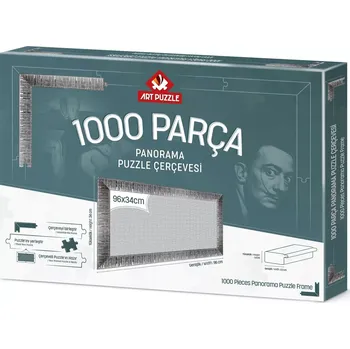 ART PUZZLE Rám 96x34cm Silver