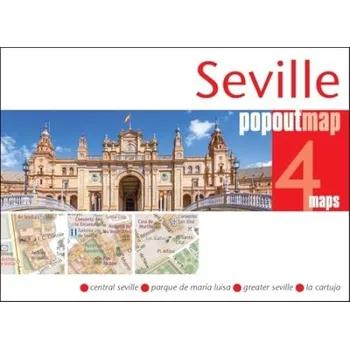 Cizojazyčná kniha Seville PopOut Map