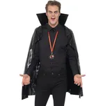 Smiffys Černý plášť z PVC