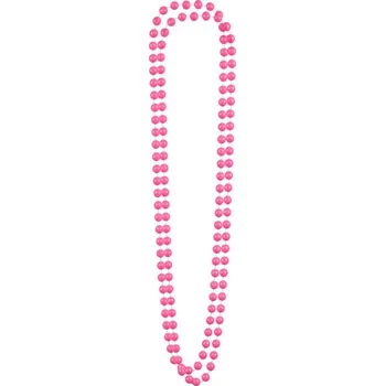 Náhrdelník párty korále 2 ks růžový