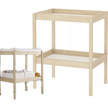 přebalovací pult a komoda Ikea Přebalovací pult, buk a. bílá barva 72x53 cm
