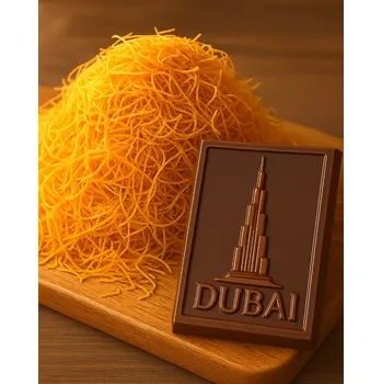 Čokoláda KADAYIF pražené nitky do dubajské čokolády 250g/bal