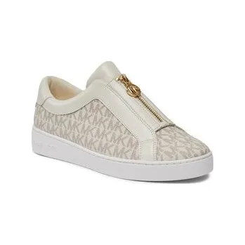 Dámská obuv MICHAEL Michael Kors Sneakersy Keaton Zip Slip On 43R4KTFP2B Écru 37
