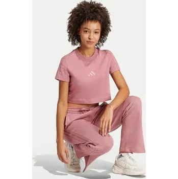 Pánská móda adidas T-Shirt ALL SZN 3-Stripes IY6849 Růžová Slim Fit XL