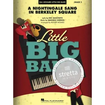 Manning Sherwin: A Nightingale Sang in Berkeley Square (noty pro malý jazzový big band, party, partitura)