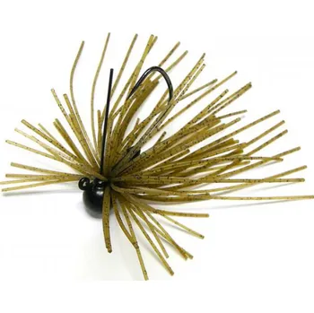 Rybářský háček Nástraha Keitech Jig Tungsten Mono Spin 1,8gr Sahara Olive Flake