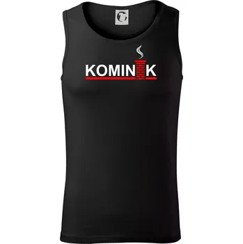 Pánské termoprádlo Kominík - Tílko pánské Core - 2XL ( Černá )
