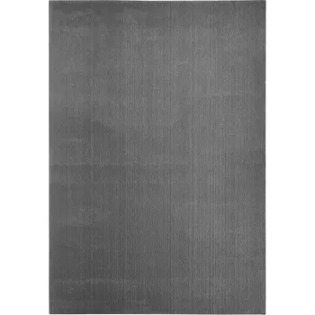 Koberec Kusový koberec s vysokým vlasem Arezzo, 170 × 120 cm, antracit, 100% polyester 700139