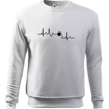 Pánská mikina EKG zahrada - konev - Mikina Essential pánská - 2XL ( Bílá )