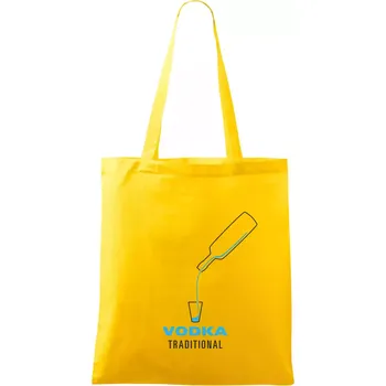 Vodka traditional - Taška bavlněná - 42 x 38 cm ( Žlutá )