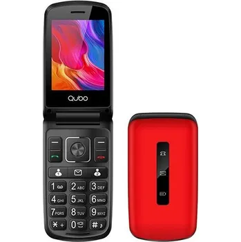 Mobilní telefon Mobilní telefon Qubo P-210 NW RD červený