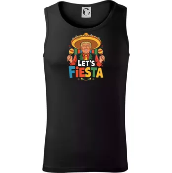 Trump Lets Fiesta - Tílko pánské Core - L ( Černá )