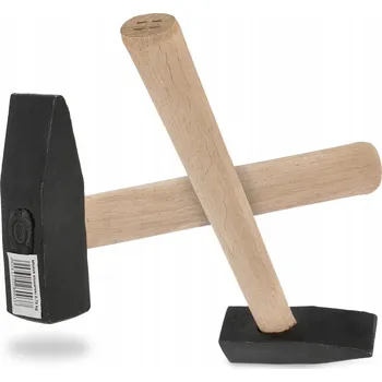 Kladivo Zednické kladivo dřevěná rukojeť 700g bourací