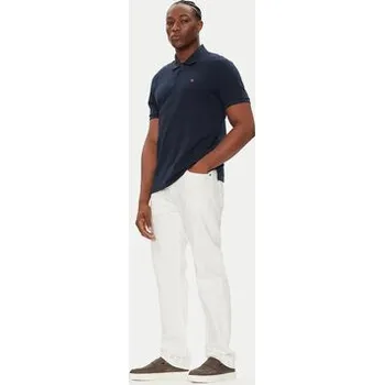 Pánské tričko Calvin Klein Jeans Polokošile LV040EM269 Tmavomodrá Regular Fit XL