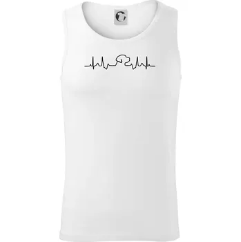 Labrador EKG - Tílko pánské Core - 2XL ( Bílá )