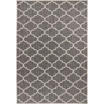 Koberec Venkovní kusový koberec Casa, 170 x 120 cm, stříbrný, 100% polypropylen CAS604SIL120170