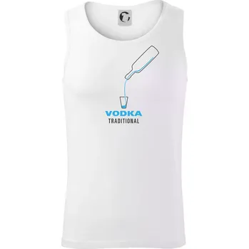 Pánské termoprádlo Vodka traditional - Tílko pánské Core - S ( Bílá )
