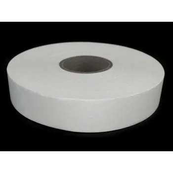 Textilní nažehlovací páska Fixační mřížka zažehlovací šíře 50mm KARI, barva Bílá