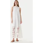 YAS Letní šaty Twigsy 26037703 Bílá Relaxed Fit 38