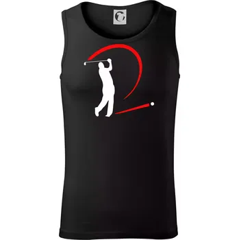 Golfistův odpal - Tílko pánské Core - L ( Černá )