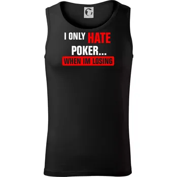 Hate poker - Tílko pánské Core - XL ( Černá )
