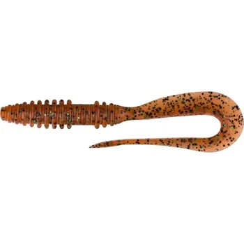 10ks - Gumová Nástraha Keitech Mad Wag Mini 3,5" 8,9cm 1,8gr Orange Pepper