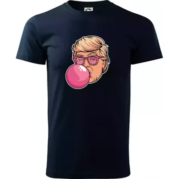 Trump gum - Triko extra velké (5-8XL) - 8XL ( Námořní modrá (velmi tmavá - téměř černá) )