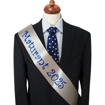 Party dekorace Šerpa - více barev, Barva šerpy 101 - smetanová