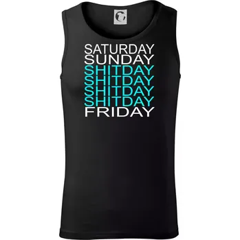 Pánské termoprádlo Shitday - Tílko pánské Core - L ( Černá )