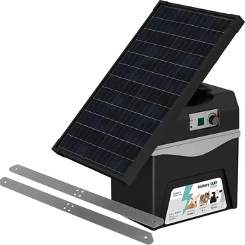 Ohradník VNT electronics s.r.o. Bateriový zdroj fencee battery DUO BD30 + solární panel 30 W + konzole