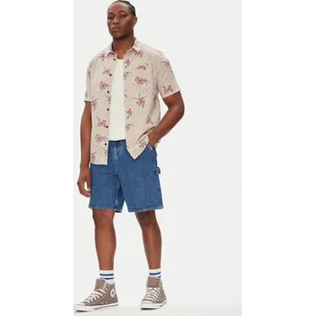 Dámská móda Element Džínové šortky Carpenter ELYDS00102 Modrá Relaxed Fit 28