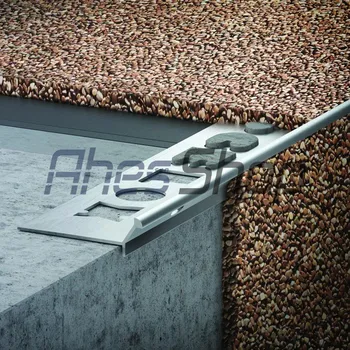 RC model auta Schodový profil KM STONE v.10mm 2,5m - AL přírodní