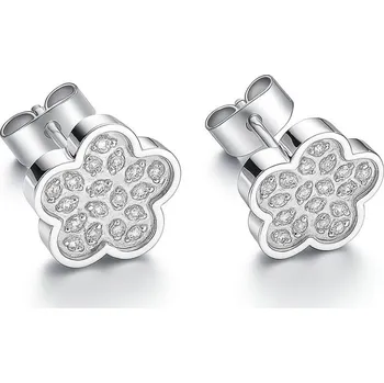 Náušnice Náušnice Blossom zirkon stříbro 3082