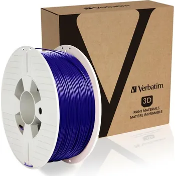 3D tiskárna VERBATIM 3D Printer Filament PLA 1.75mm, 335m, 1kg blue (OLD PN 55269) 55322