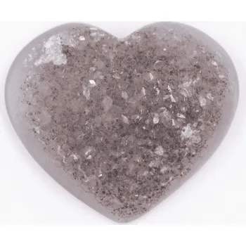 Přírodní kámen Milujeme Kameny Achát - srdce - drúza leštěná CH380 522925