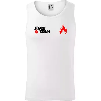 Pánské termoprádlo Fire Team plamen - Tílko pánské Core - M ( Bílá )