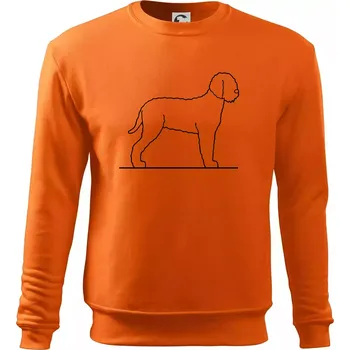 Pánská mikina Lagotto romagnolo stojící - Mikina Essential pánská - L ( Oranžová )