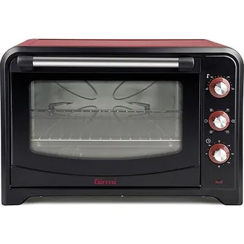 Vestavná trouba Horkovzdušná trouba Girmi FE60 černo-červená