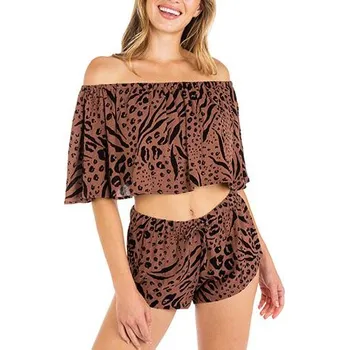 Dámský top Hurley Animix Off The Shoulder - Animix Off The Shoulder - 3430596