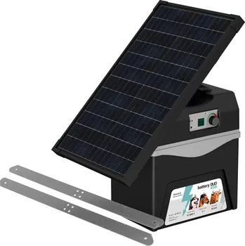 Ohradník VNT electronics s.r.o. Bateriový zdroj fencee battery DUO BD10 + solární panel 30 W + konzole