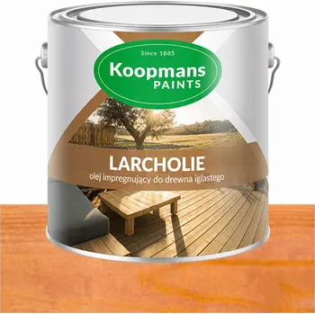 Olej na dřevo Koopmans LARCHOLIE olej na terasu a jehličnaté dřevo MED MANUKA 5L