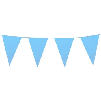 Karnevalový kostým Světle modrá girlanda 10m