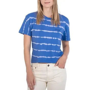 Dámské tričko Dámské triko Hurley Ocencare Palm Stripes - Ocencare Palm Stripes