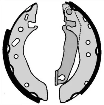 Brzdová čelist Sada brzdových čelistí STARLINE